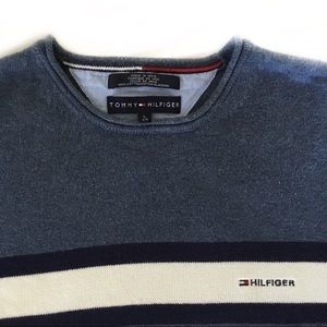 Vintage Tommy Hilfiger Sweater Flag logo Size L